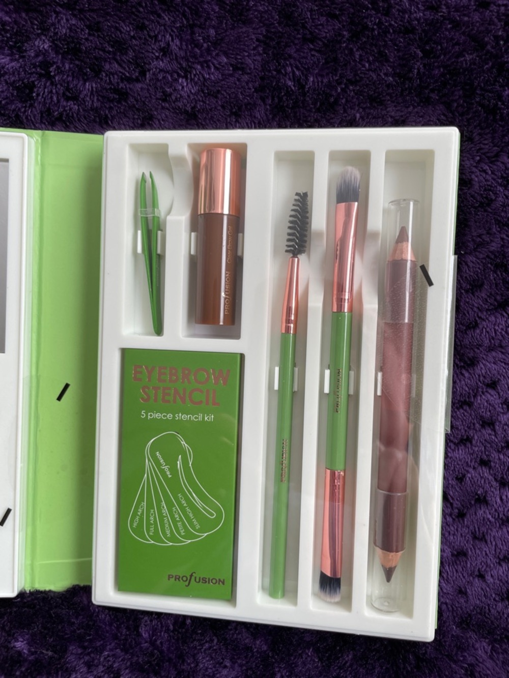Profusion Brows Complete Kit - Trendy Beauty Eyeshadow NEW - Picture 4 of 8